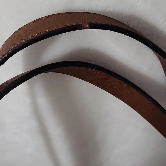 Calvin Klein Dark Brown Monogram Tote - Picture 8 of 11